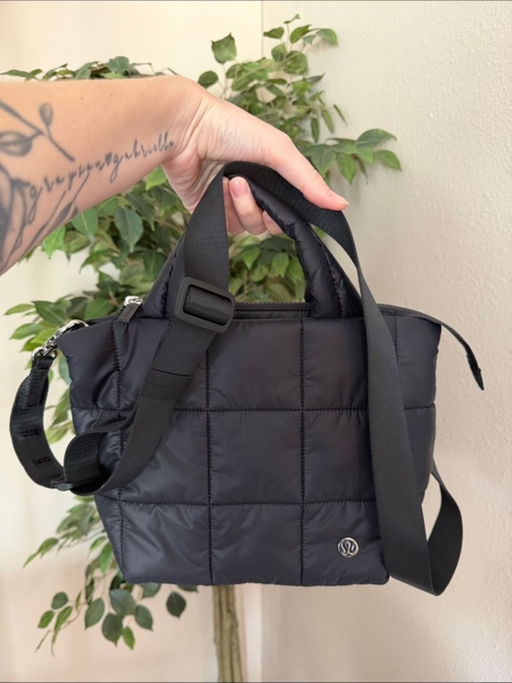 Lululemon Quilted Grid Crossbody Bag 5L